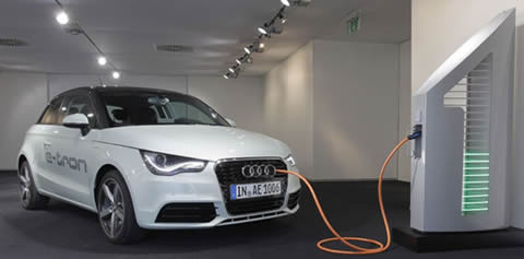 Audi utilizara energia solar recargar coches electricos