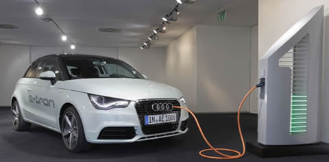 Audi utilizara energia solar recargar coches electricos