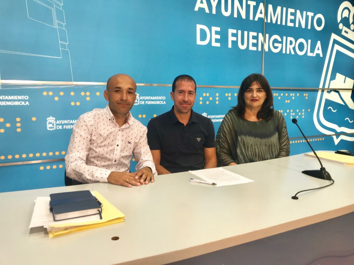 Carrasco Hidalgo y Garcu00eda informan de la jornada de limpieza del litoral