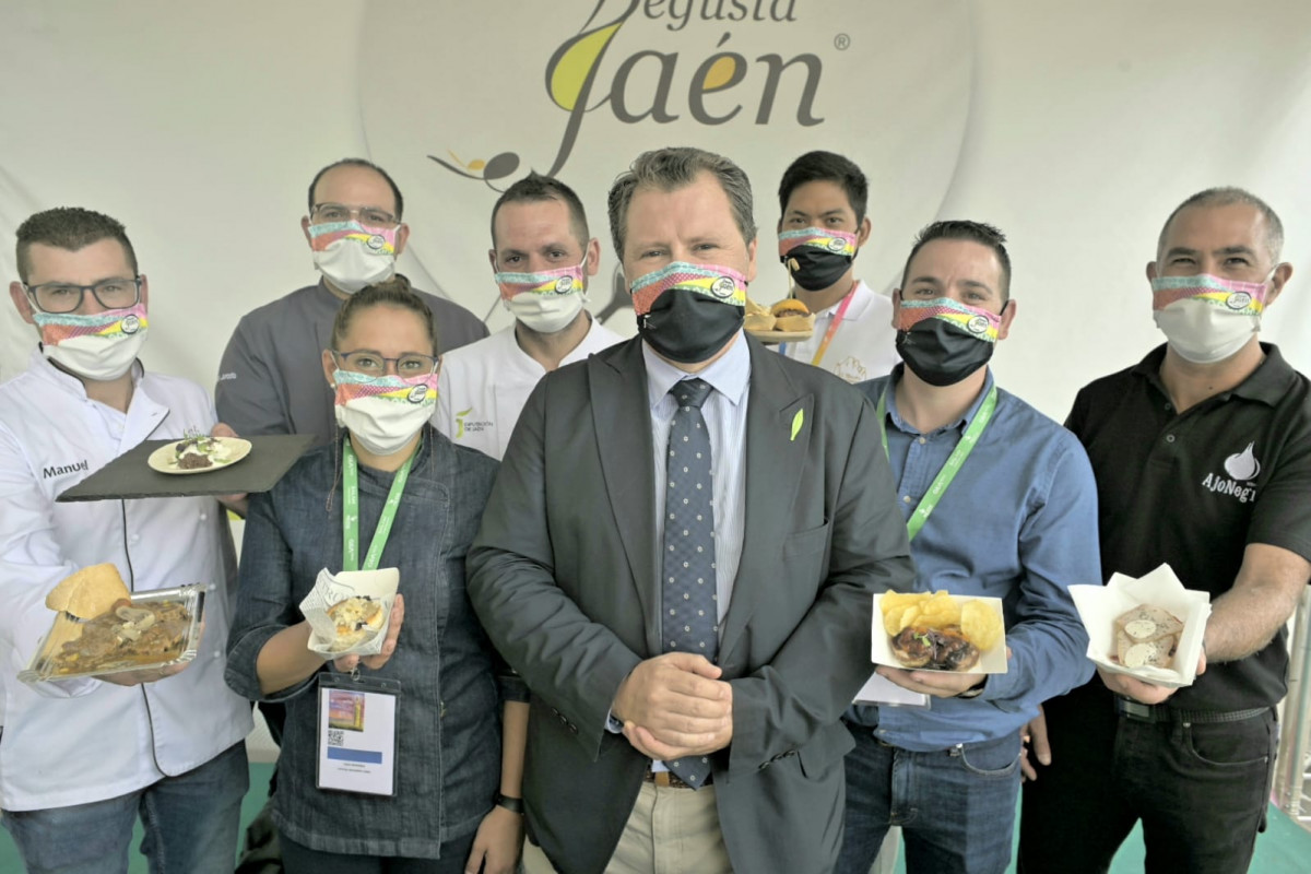 20210924 Restauradores participantes en showcooking Degusta Jaxn en Expoliva 2021