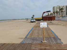 Art 21355 051 preparadas las playas de el puerto para iniciar la temporada media y recibir a sus primeros visitantes