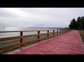El Ayuntamiento finaliza las obras del tramo de corredor litoral en la playa del Cristo